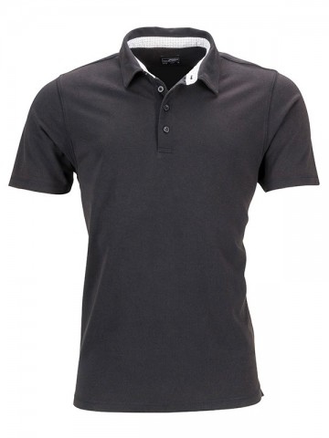 JN Men's polo JN712grafiet witrood