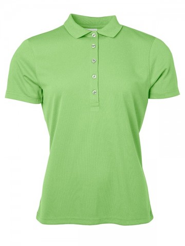 JN Ladies Active polo JN719 limoengroen