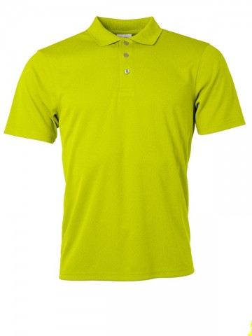 JN Men's Active polo JN720 chemischgeel