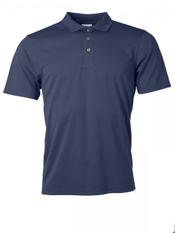 JN Men's Active polo JN720 marineblauw