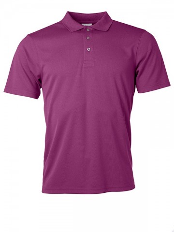 JN Men's Active polo JN720 paars