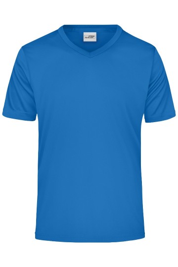 JN Men's Active T-Shirt met V-hals JN736 koningsblauw