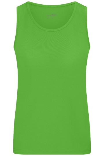 JN737 Ladies Active Tanktop limoengroen