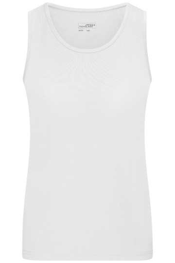 JN737 Ladies Active Tanktop wit