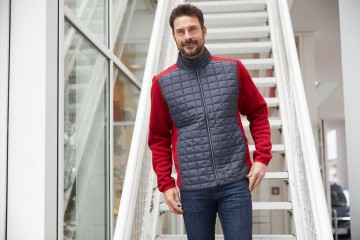 JN742 Men's Knitted Hybrid Jacket