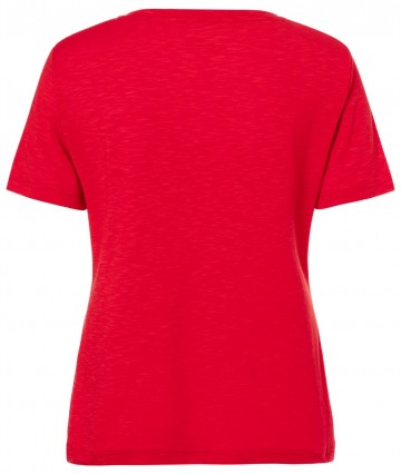 JN Ladies Slub T-shirt JN749 rood rug
