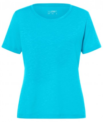 JN Ladies Slub T-shirt JN749 turkoois