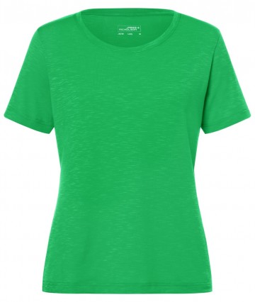 JN Ladies Slub T-shirt JN749 varengroen