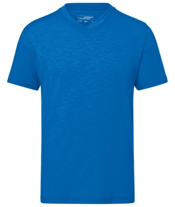 JN Men's Slub T-Shirt JN750 felblauw