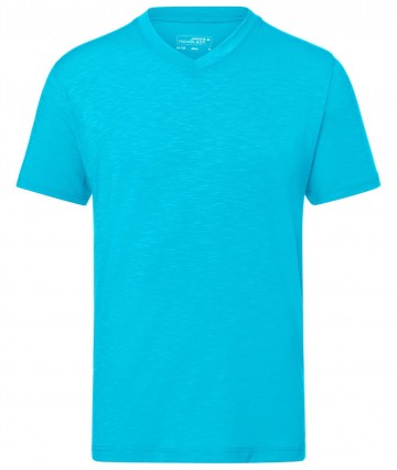 JN Men's Slub T-Shirt JN750 turkoois