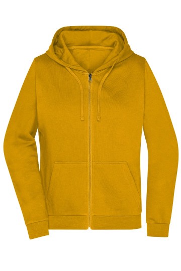 JN755 Ladies Promo Zip Hoody goudgeel