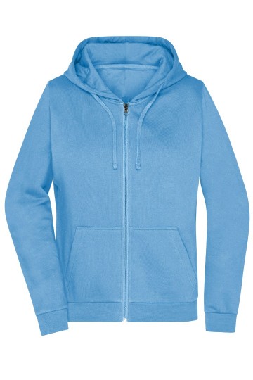 JN755 Ladies Promo Zip Hoody hemelsblauw