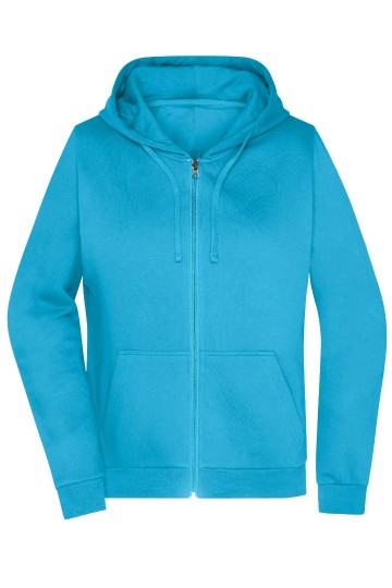 JN755 Ladies Promo Zip Hoody turkooise