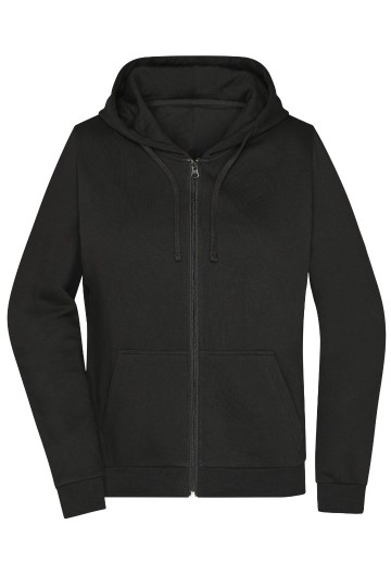 JN755 Ladies Promo Zip Hoody zwart