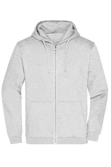 JN756 Men's Promo Zip Hoody asgrijs