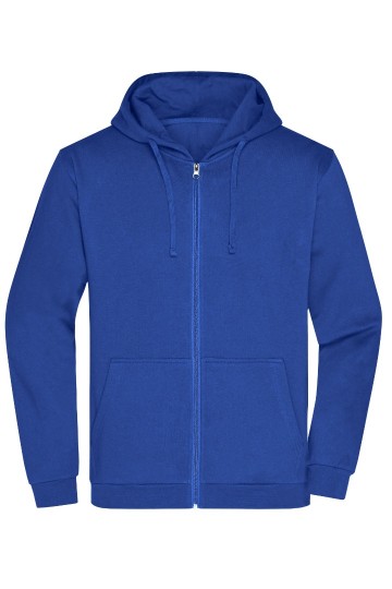 JN756 Men's Promo Zip Hoody donker koningsblauw