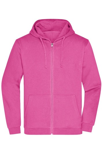 JN756 Men's Promo Zip Hoody roze
