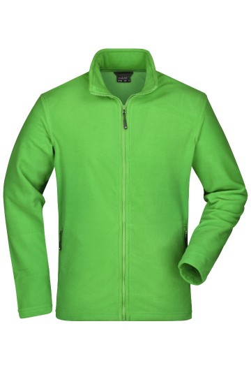 JN Men's Basic Fleece jacket JN766 lentegroen