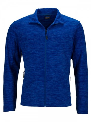 JN Men's Trendy Fleece jacket JN770 koningsblauwmelange blauw
