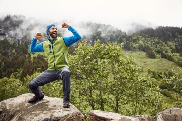 JN Men's Knitted Fleece Vest JN774