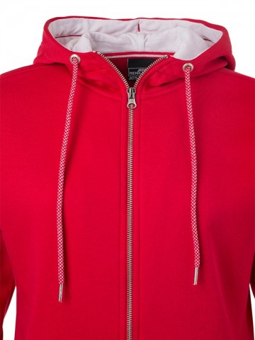 JN Ladies Club Sweat jacket JN775 detail1