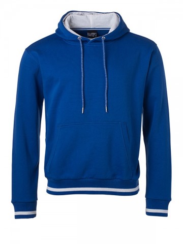 JN Men's Club Hoody JN778 koningsblauw wit