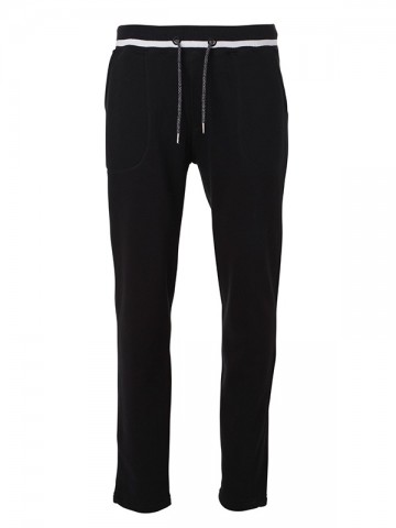 JN Men's Joggingbroek JN780 zwart wit
