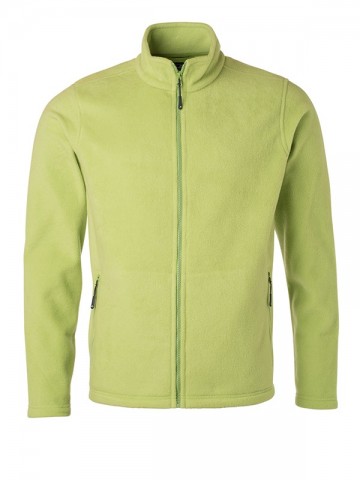 JN Men's Fleece jacket JN782 limoengroen