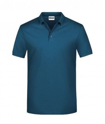 JN Basic Polo Men JN792 petrolblauw