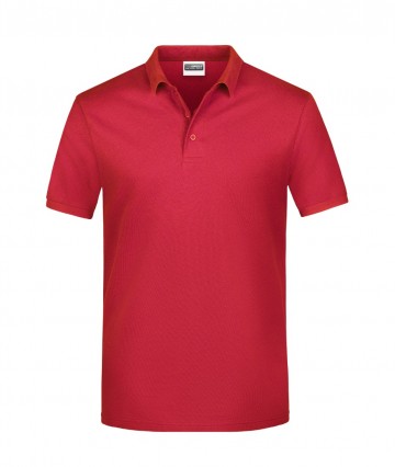 JN Basic Polo Men JN792 rood