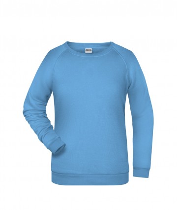 JN Ladies Basic Sweat JN793 hemelsblauw