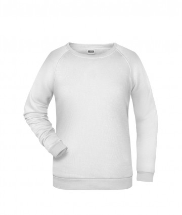 JN Ladies Basic Sweat JN793 wit