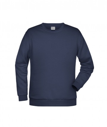 JN793 Men's Basic Sweat JN794 marineblauw
