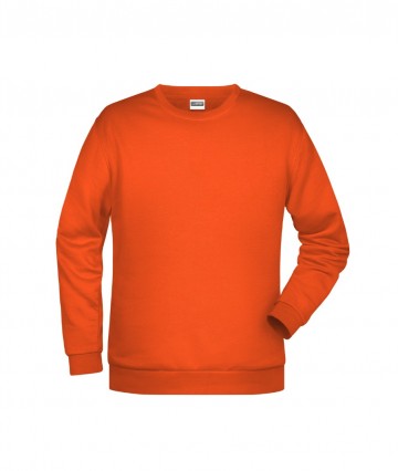 JN793 Men's Basic Sweat JN794 oranje