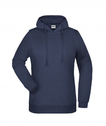 JN Ladies Basic Hoody JN795 marineblauw
