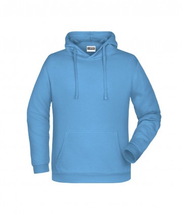 JN Men's Basic Hoody JN796 hemelsblauw