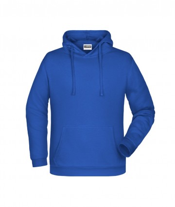 JN Men's Basic Hoody JN796 koningsblauw