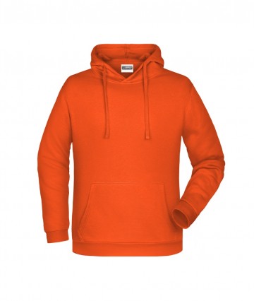 JN Men's Basic Hoody JN796 oranje