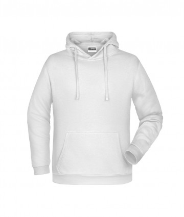 JN Men's Basic Hoody JN796 wit