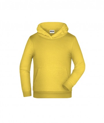JN Kids Basic Hoody JN796K geel