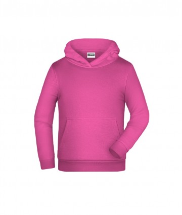 JN Kids Basic Hoody JN796K rose
