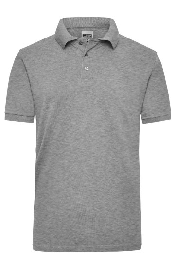 JN801 Workwear Polo Men heather grijs
