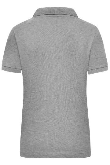 JN803 Work Polo Ladies heather grijs rug