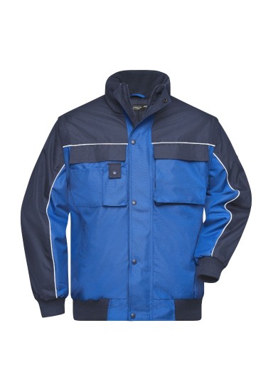 JN810 Workwear Jacket koningsblauw marineblauw
