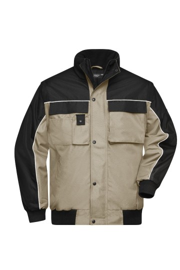JN810 Workwear Jacket steen zwart