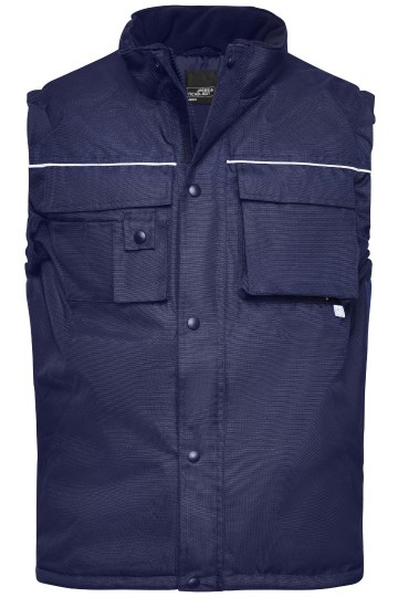 JN813 Workwear Vest marineblauw