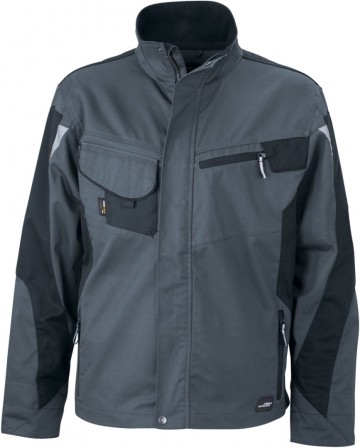 JN821 Workwear Jacket carbon zwart
