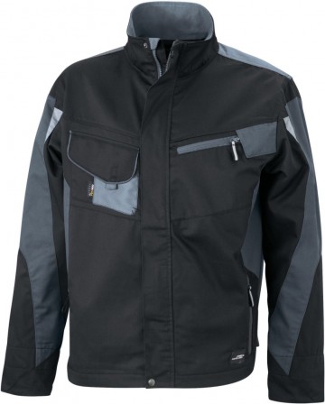 JN821 Workwear Jacket zwart carbon