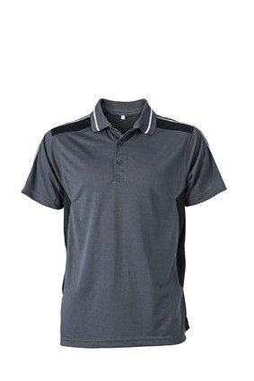 JN828 Craftmen Polo carbon zwart