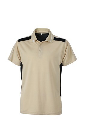 JN828 Craftmen Polo steen zwart